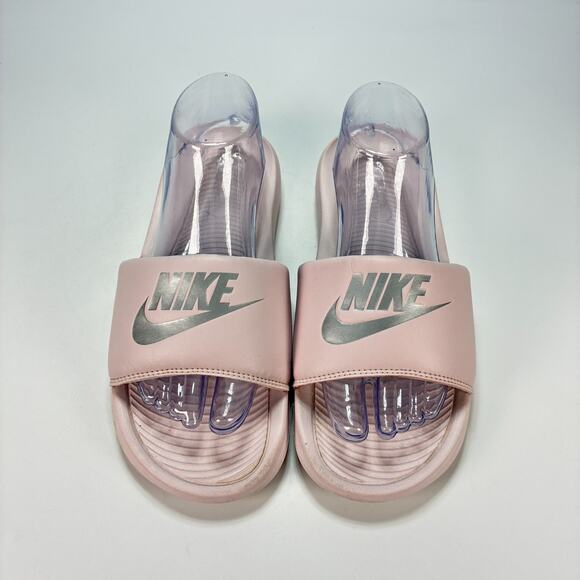 Nike Victori One Slide Light Pink Blush Sandals CN9677-600 Women's Size 8 - Picture 3 of 9
